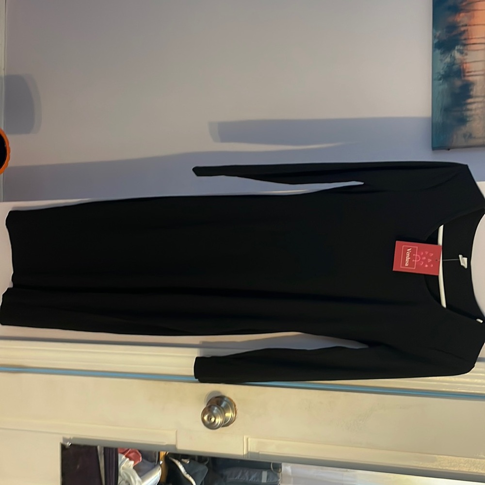 Mid slit dress